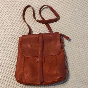 Duluth Trading leather convertible backpack/purse